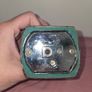 Vintage Japanese made Metal Knight Head Table Lighter Image 9