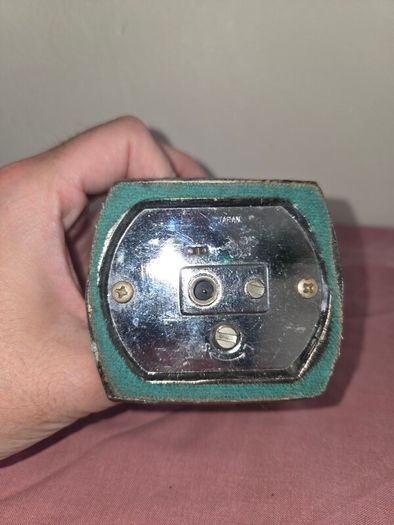 Vintage Japanese made Metal Knight Head Table Lighter