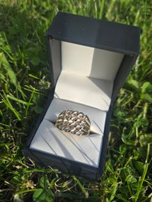 Vintage 9ct Gold 4 Twist Ring
