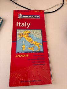 Driving Map of Italy