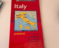Driving Map of Italy
