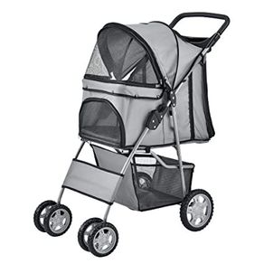 Pet Stroller Dog Buggy Rain Cover for Pushing Including