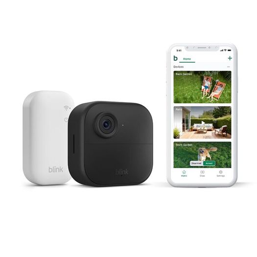 Blink Outdoor 4 Camera | Sync Module Core included | Full HD 1080p WiFi Security System