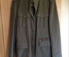 Hugo Boss Mens Military Style Coat