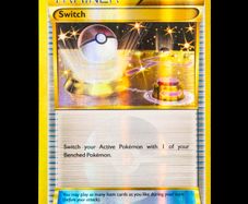 Switch 163/160 Gold Secret Holo Rare Primal Clash Pokemon Card XY