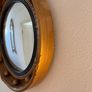 Antique convex mirror Image 3