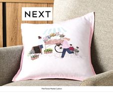 Flower Market Cushion