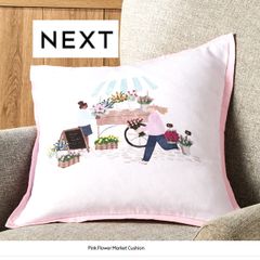 Flower Market Cushion