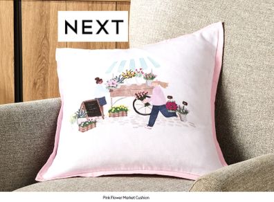 Flower Market Cushion