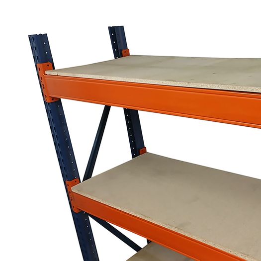 4.1m Used Garage Shelving