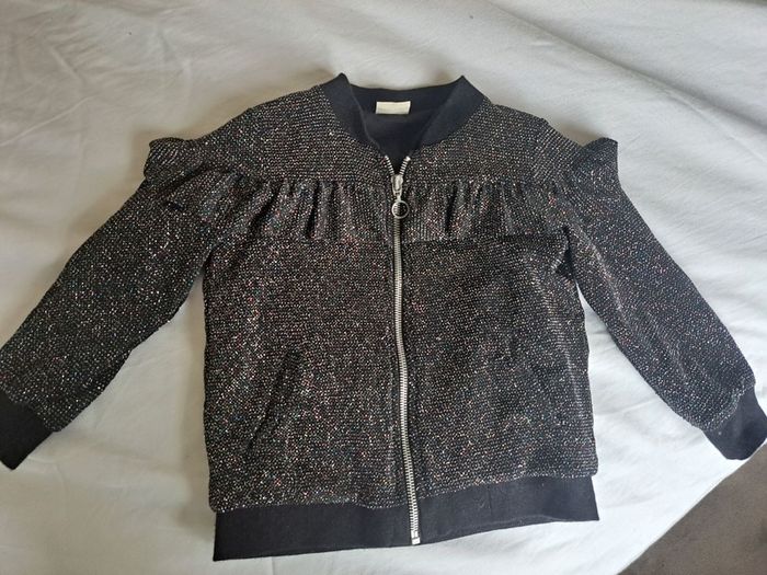 Zara sparkly jacket cardigan 4-5