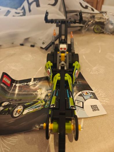 LEGO Technic Dragster 42103 (2-in-1 Set) Complete with Manual