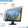 HP v22e 22" Full HD 1080p Led Monitor(1 VGA, 1 HDMI) - Black Image 6