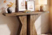 Wooden Console Table, 140 cm, Console Table Behind Sofa Table, Narrow