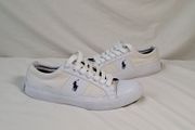Ralph lauren churston canvas trainers size 6.5 eu 40.5 in excellent condition