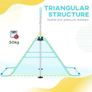 Foldable Kids Gymnastics Bar w/ Non-Slip Mats, for 3+ Years Image 6