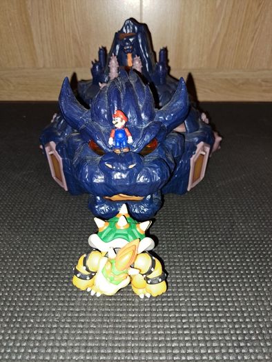 Bowser island castle playset