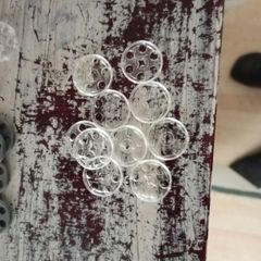 lego technic wheel trans clear 10 pieces