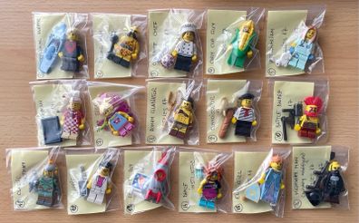 Lego minifigure Series 17 complete set - May 2017