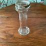 Antique Pair Edwardian Sterling Silver Mounted Cut Glass Bud Vases J&WD c.1900 Image 2