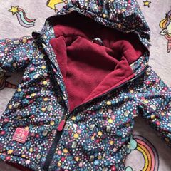 2-3years, Jojo Maman Bebe Reversible Fleece Jacket