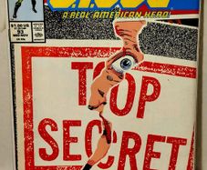 GI Joe #93 - Snake Eyes face revealed