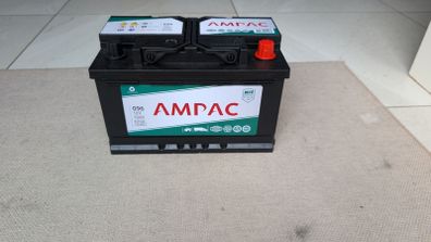 Brand New Unused AMPAC 096 Car Battery (12V 70Ah 670A)