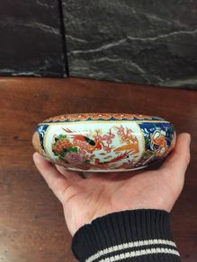 imari ceramic ashtray
