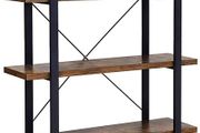 Sturdy 5-Tier Living Room Industrial Design Bookcase - Free Delivery Nationwide