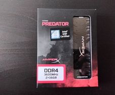 HyperX Predator 32 GB (2x16) DDR4 3600 MHz