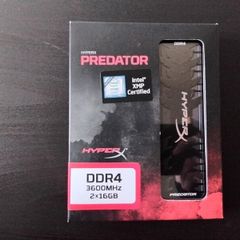 HyperX Predator 32 GB (2x16) DDR4 3600 MHz