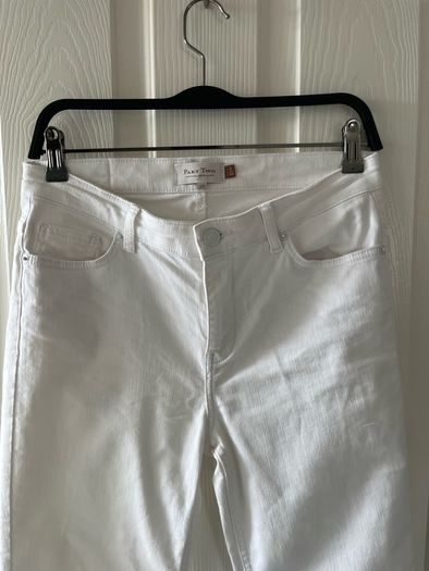 Part Two White Summer Cropped Jeans - W29
