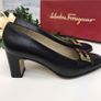 Ferragamo Gancini leather pumps Image 2