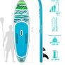 Inflatable Stand Up Paddle Board 11'6"/11'/10'5" Ultra-Light with Inflatable Board,ISUP Accessories,Three Fins,Adjustable Paddle, Pump,Backpack, Leash,Waterproof Bag MULTIPLE COLOURS AVAILABLE, SEE PHOTOS (FREE POSTAGE) Image 6