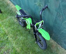Thumper Kids Motocross Balance Bike Green
