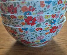 Cath kidston floral cereal bowls