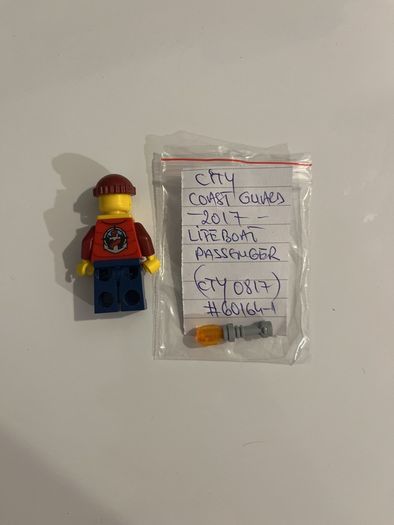 Lego City Coast Guard minifigure