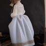 Vintage Nao by Lladro. Girl holding Sleepy Puppy. 1987.  #1029 Image 8