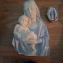 Empty holy water bottles and other religious items Image 9