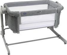 Chicco Next2Me Magic Co-Sleeper Crib (Cool Grey) - Great Condition in Travel Bag