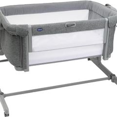 Chicco Next2Me Magic Co-Sleeper Crib (Cool Grey) - Great Condition in Travel Bag