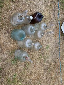 wine making demi johns