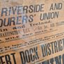 1891 antique original Labourers union poster Image 7