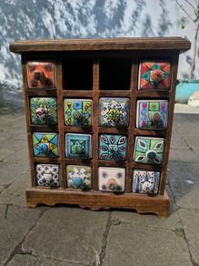 Apothecary spice rack
