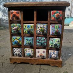 Apothecary spice rack