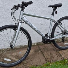 Carrera Parva Womens Hybrid Bike - Grey - Medium