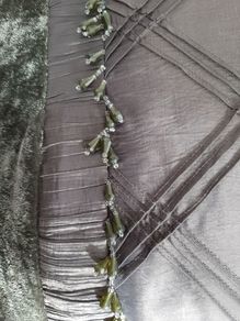 Lovely velvet/silk/beaded  cushions