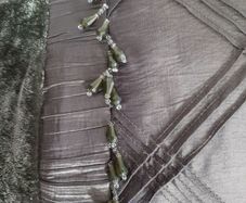 Lovely velvet/silk/beaded  cushions