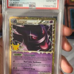 Gengar Classic Collection PSA Gem MT 10 | Pokemon 30th Celebration