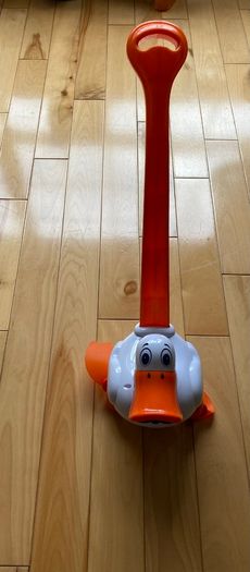 Mega Blocks Lego table and toddler walker toy duck